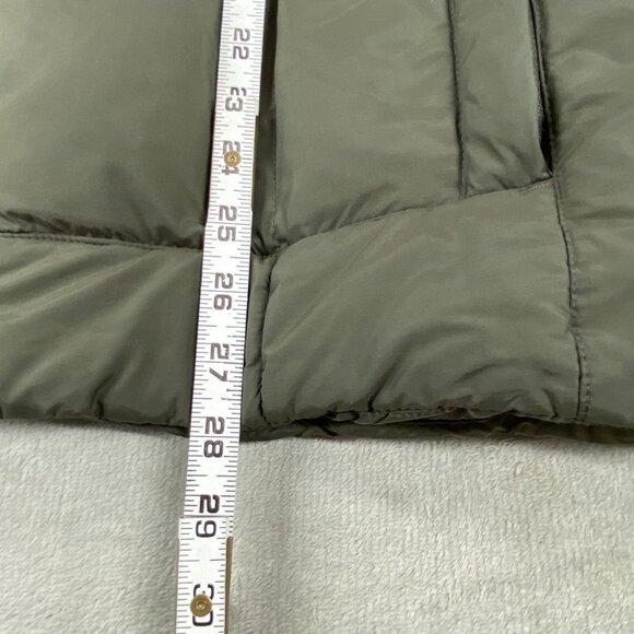 Eddie Bauer Down Puffer Vest Men XL Green Comfortable Sportsman Mock Neck Zip Up - Picture 10 of 14
